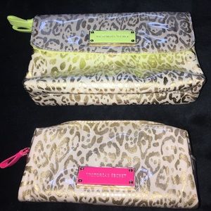 Two Victoria’s Secret makeup bags